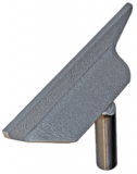 HAGER Handauflagenoberteil Schaftdurchmesser 1" (25,4 mm) - gerade DH80163W-25
